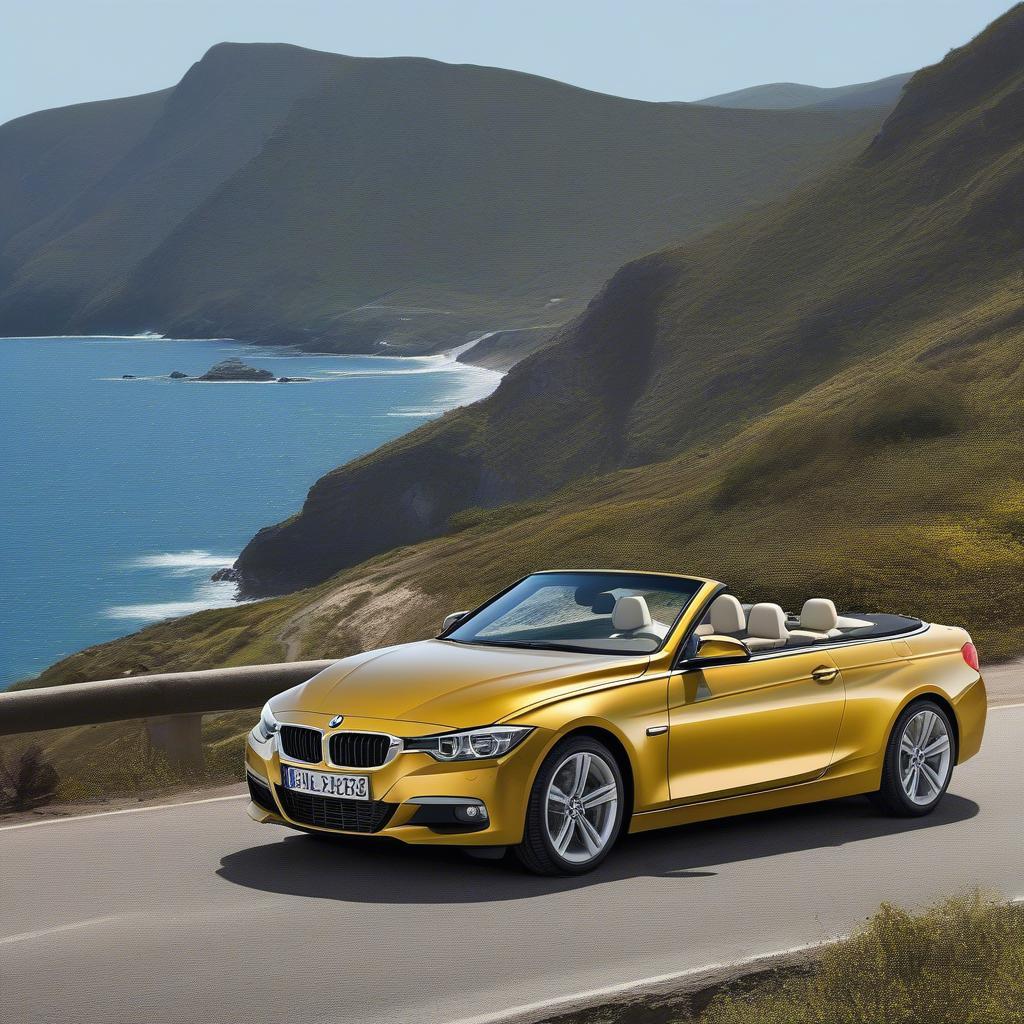 BMW 3 Series Convertible Yellow - Ngoại thất ấn tượng