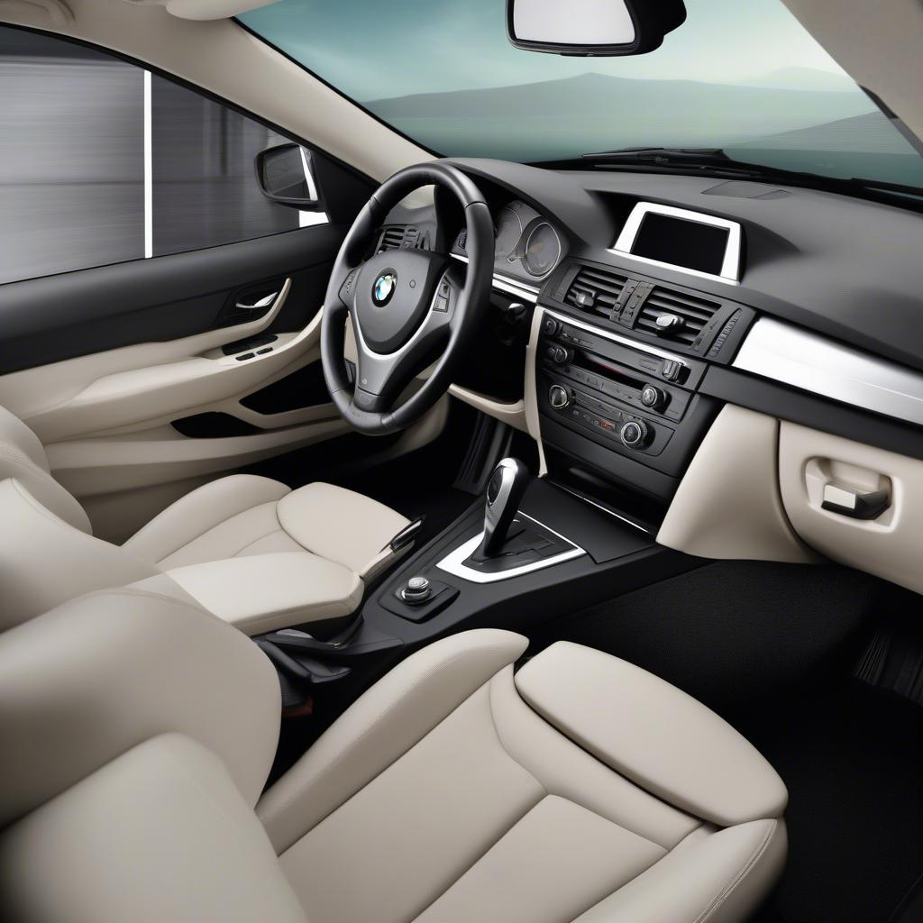 Nội thất BMW 320i M Sport 2010