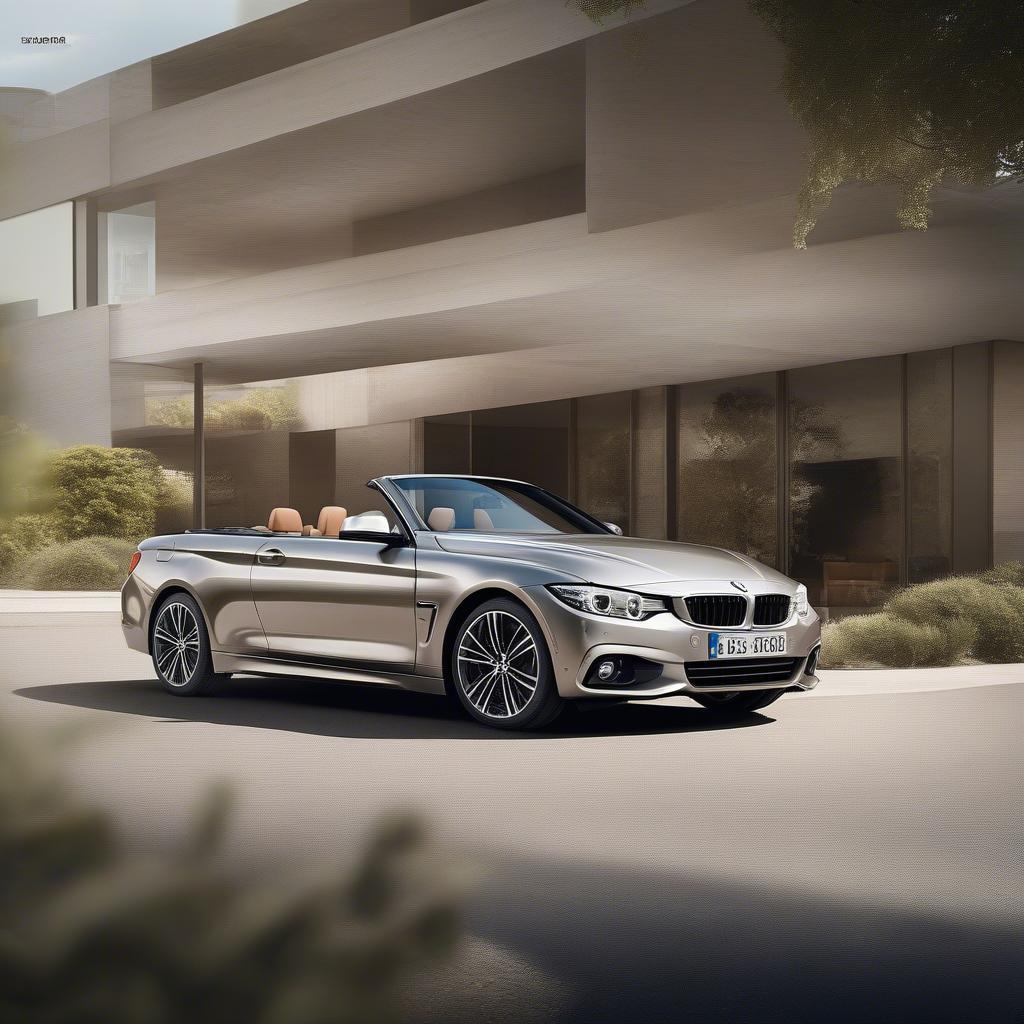 BMW 4 Series Convertible ngoại thất sang trọng