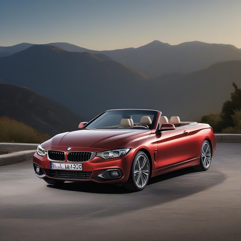 Ngoại thất thể thao của BMW 430i Convertible 2019