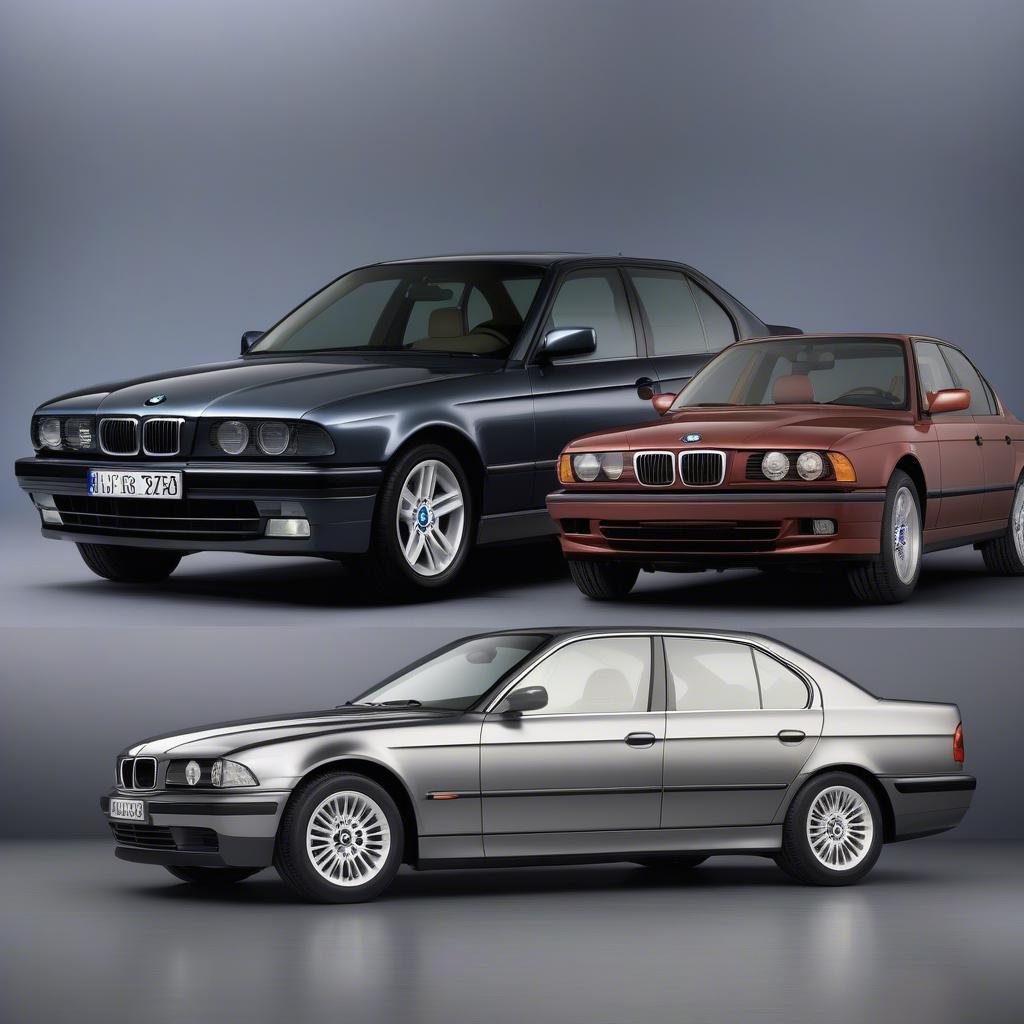 So sánh các thế hệ BMW 5 Series: E34, E39 và F10