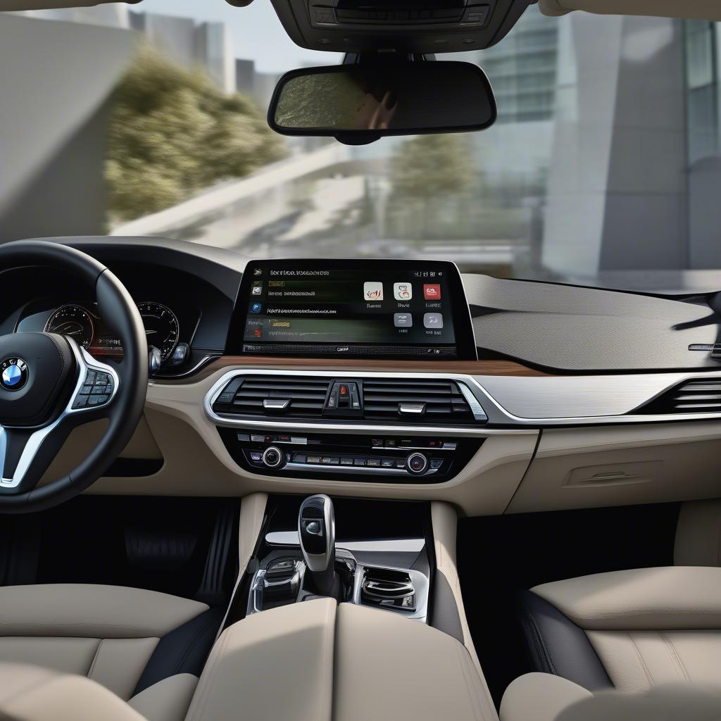 Công nghệ tiên tiến trên BMW 5 Series i