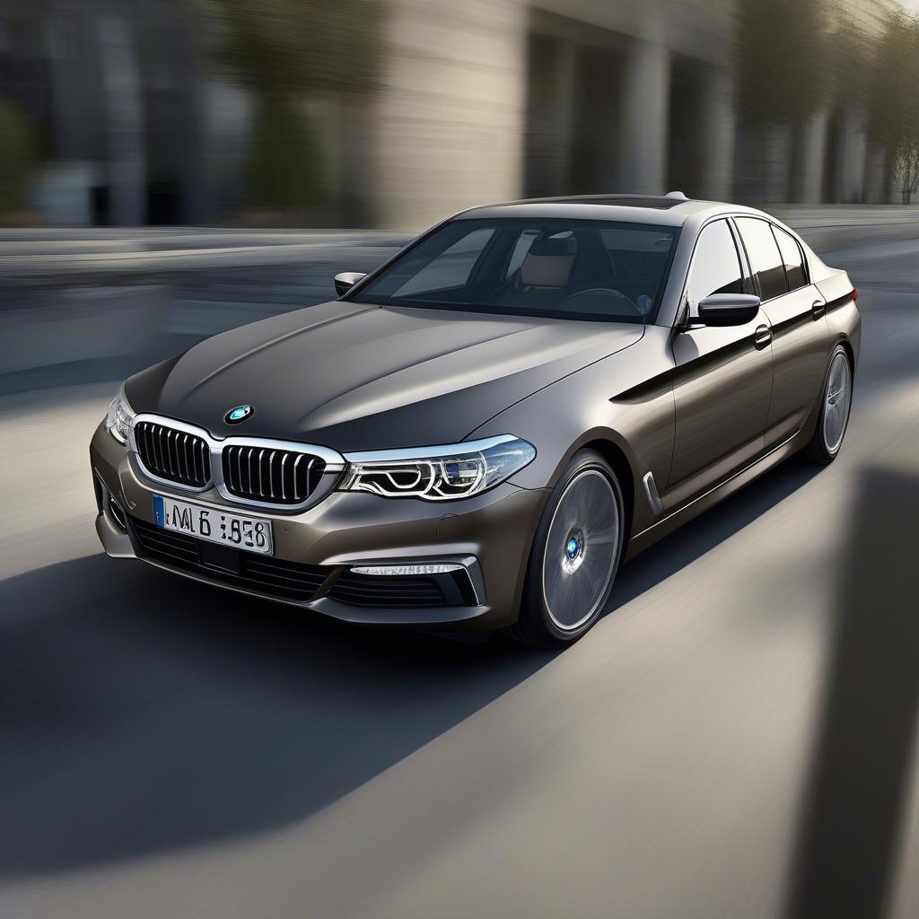 Thiết kế ngoại thất BMW 5 Series i