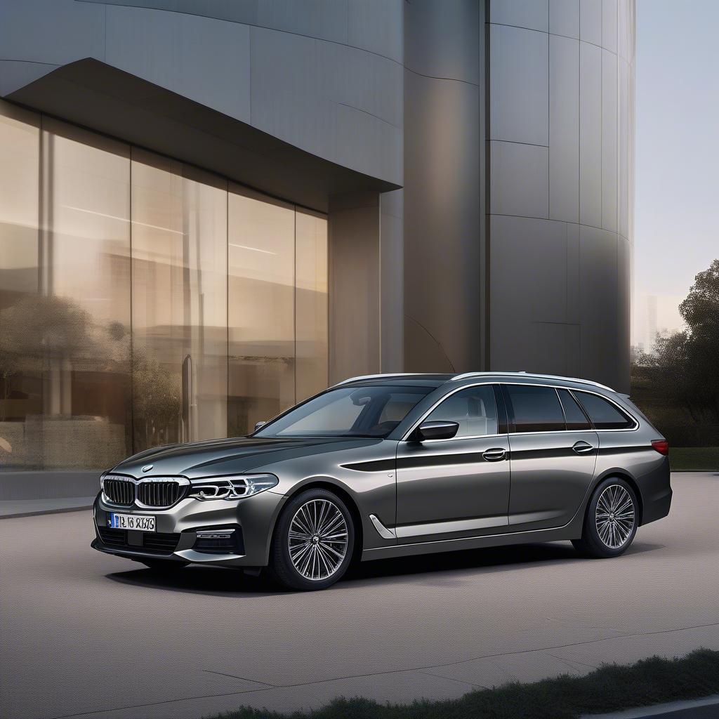 BMW 5 Series Touring Lease: Ngoại Thất Sang Trọng và Hiện Đại