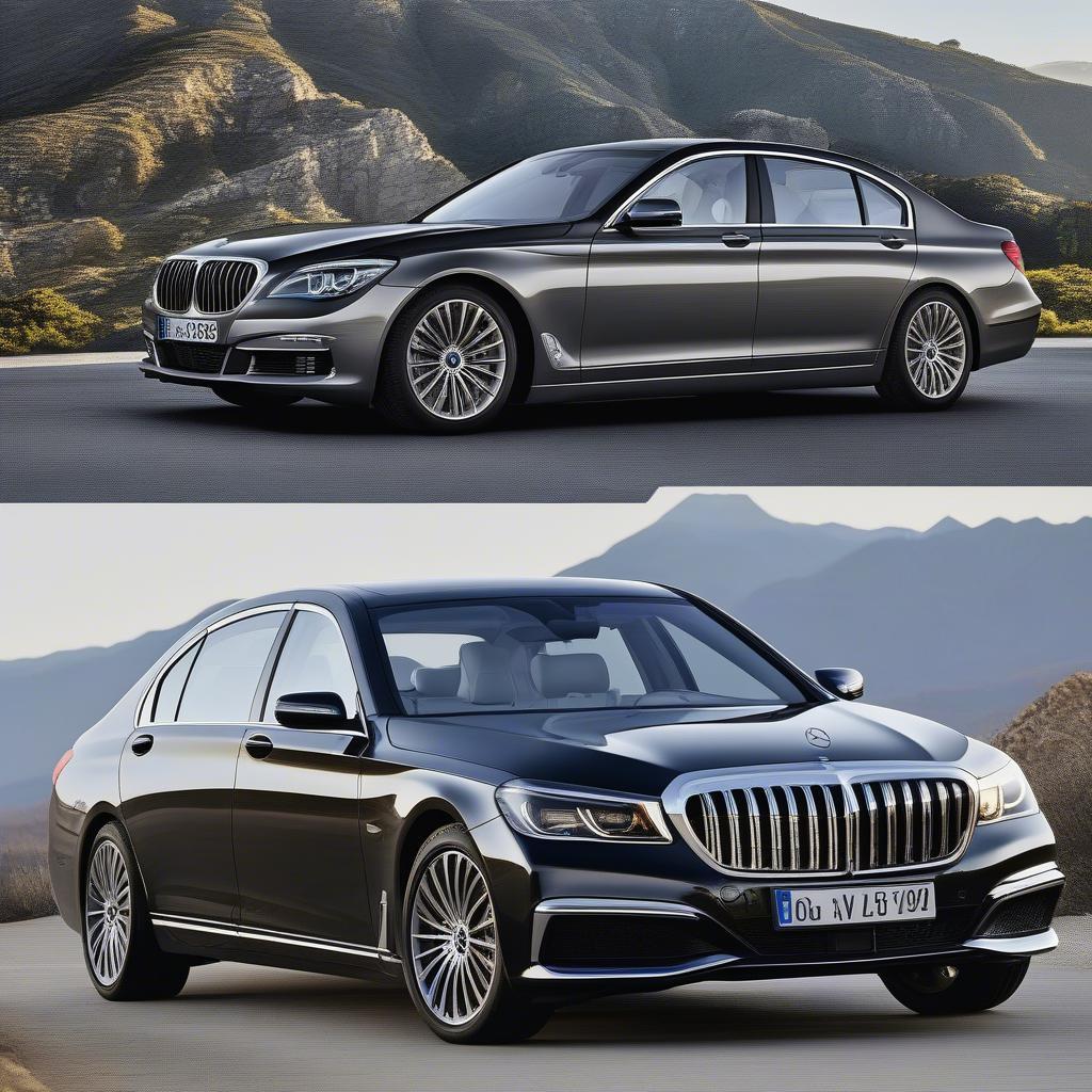 So sánh động cơ BMW 7 Series và Mercedes S-Class