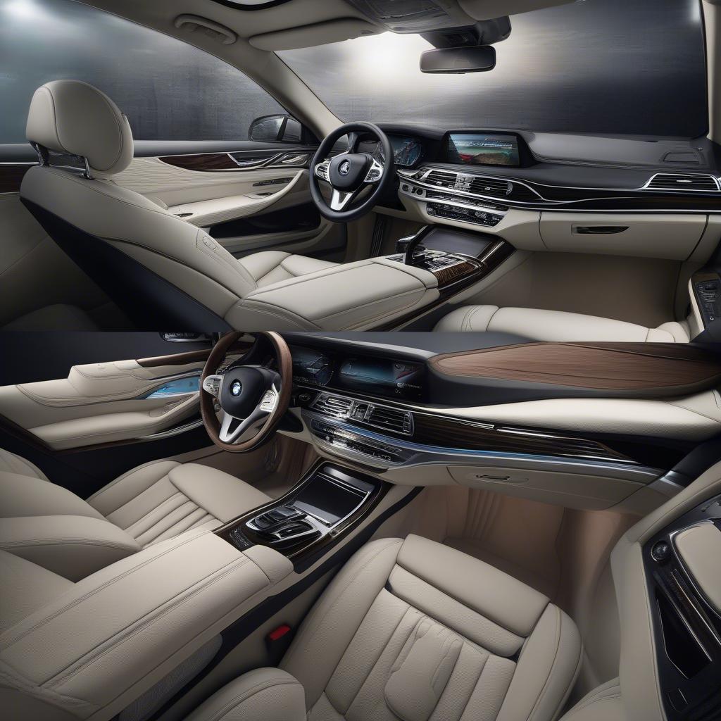 So sánh nội thất BMW 7 Series và Mercedes S-Class