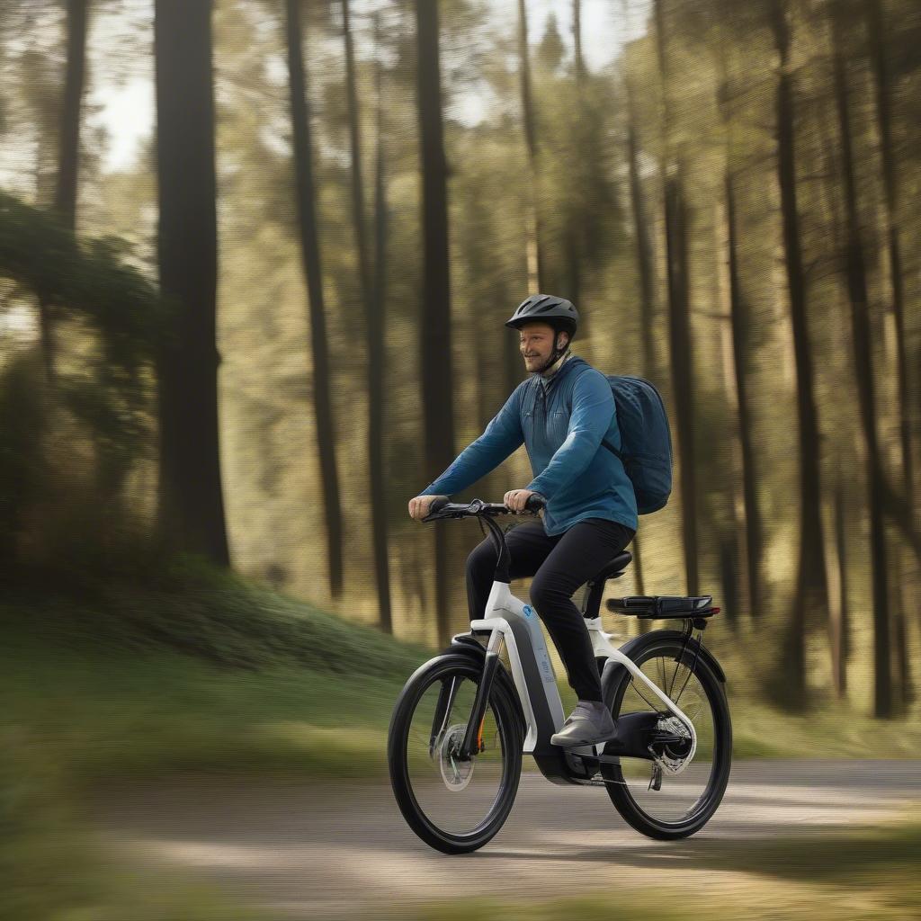 Người dùng BMW Active Hybrid e-Bike 2019