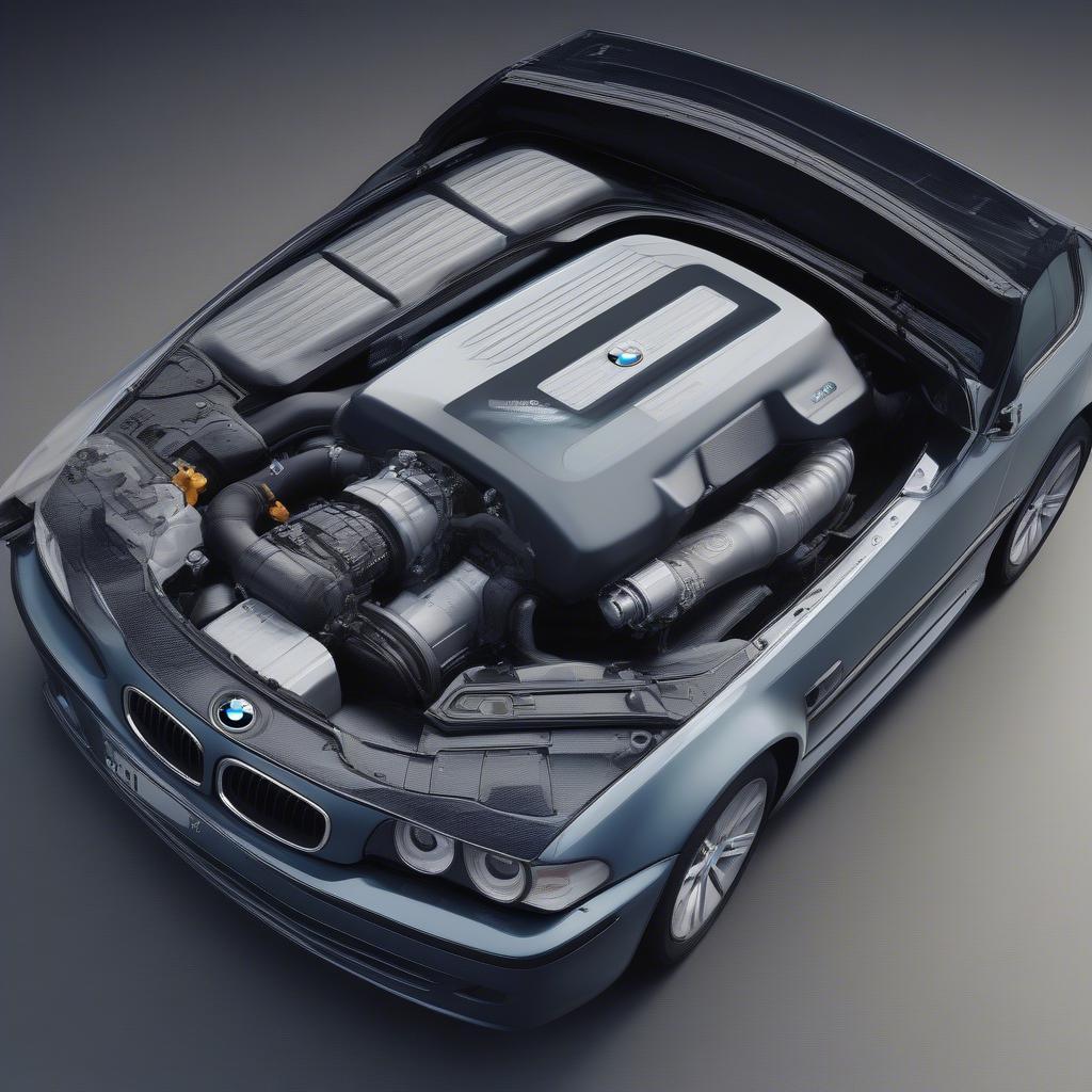 BMW E39 525d Hybrid Turbo Tưởng Tượng