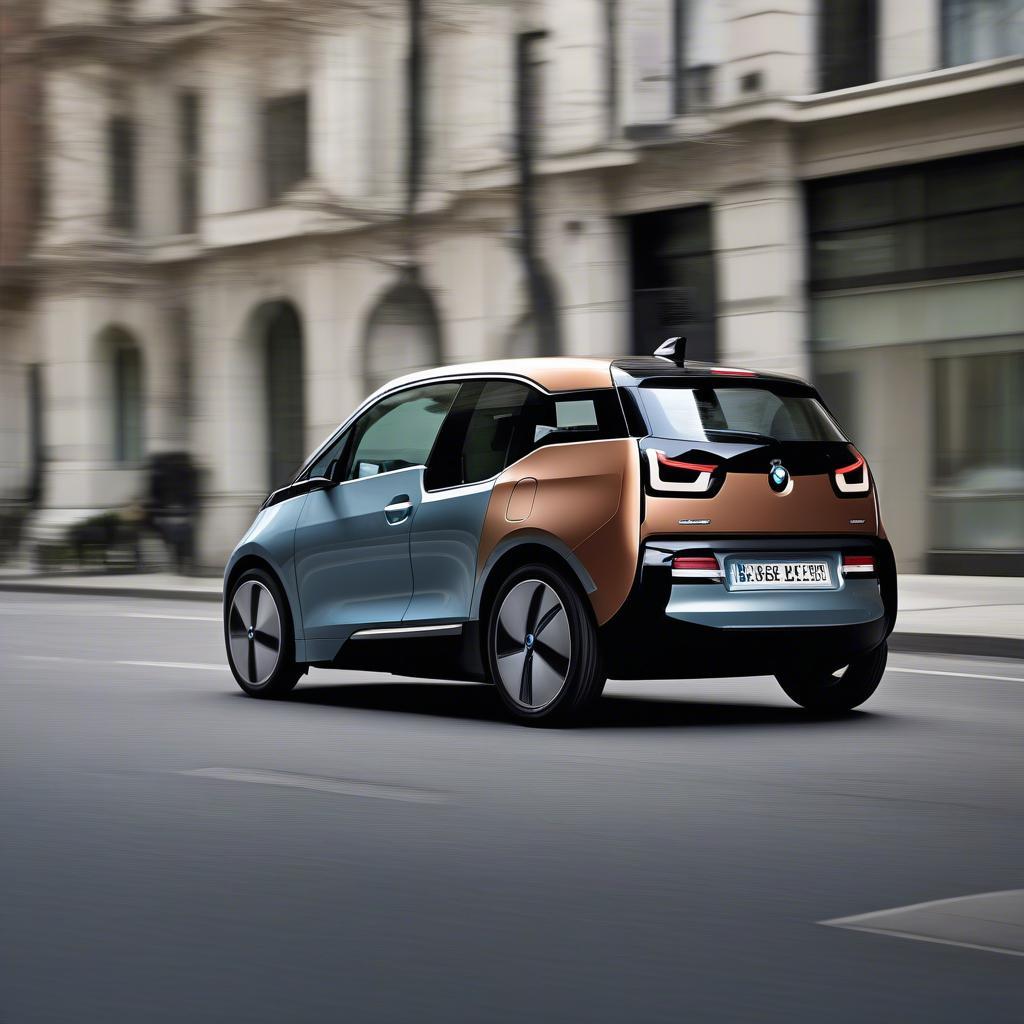 Thiết kế ngoại thất BMW i3 2014