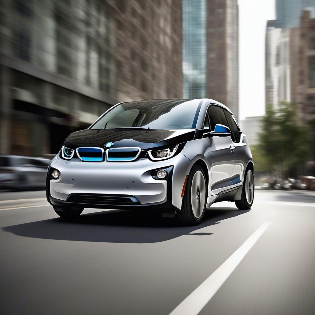 BMW i3 2016 vận hành mạnh mẽ trên đường