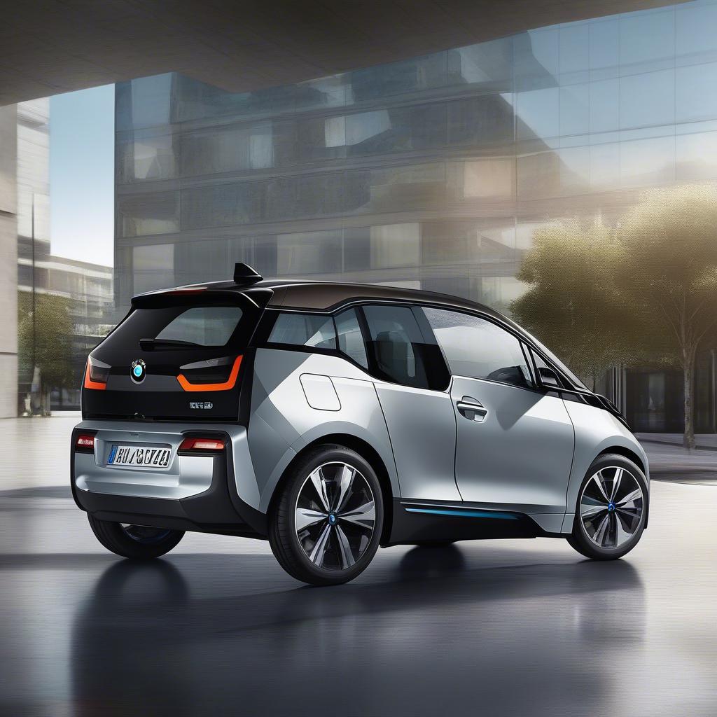 Thiết kế ngoại thất BMW i3 2019