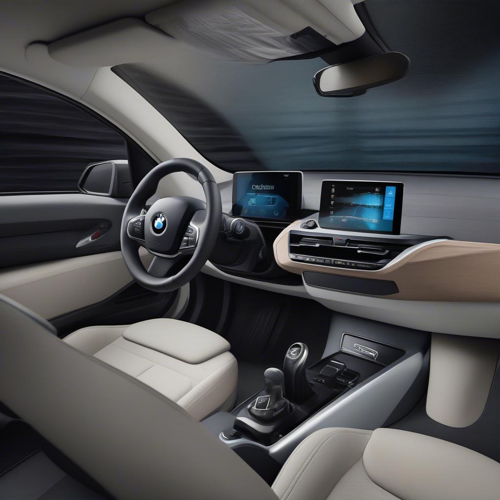 BMW i3 Range Extender Nội thất