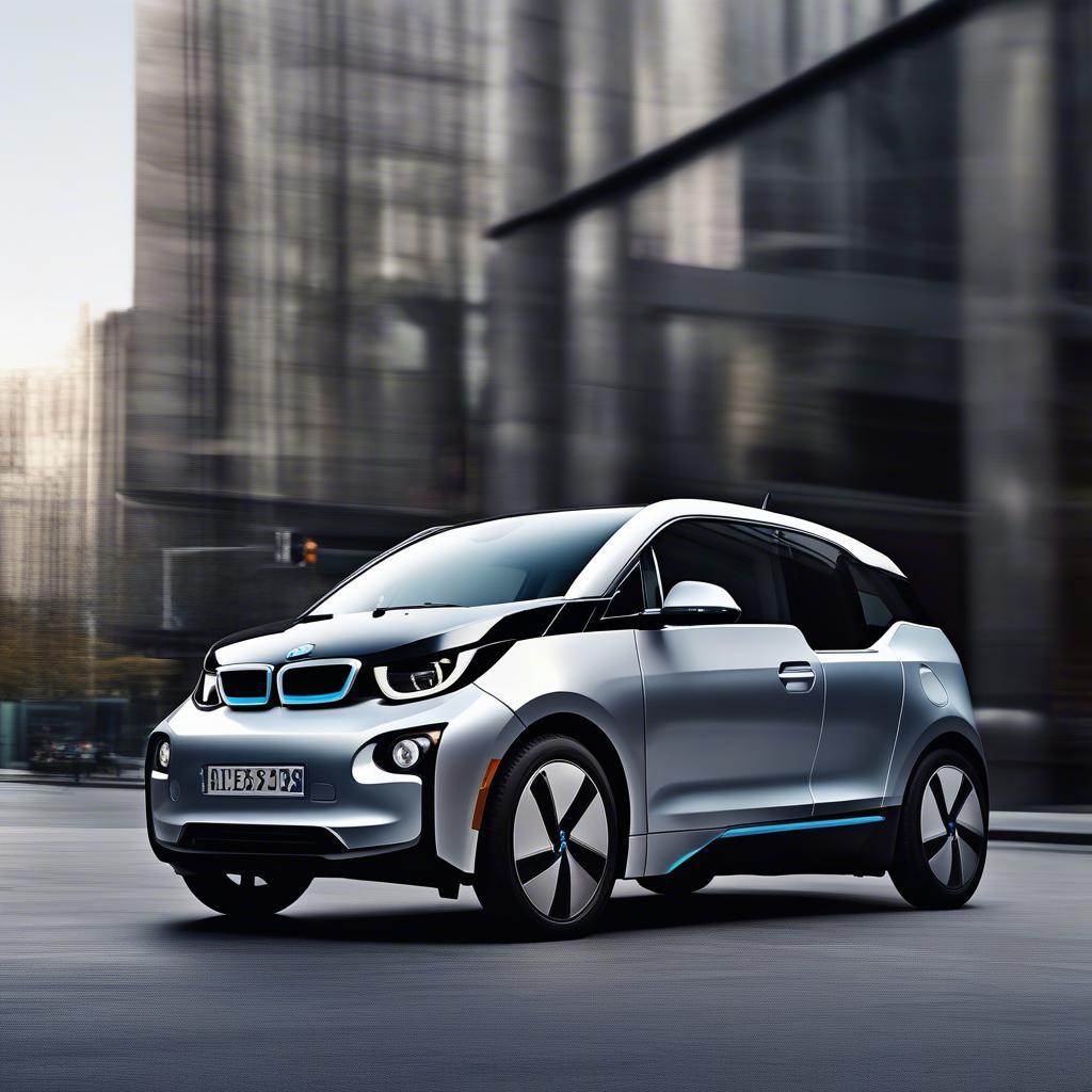 BMW i3 REx: Ngoại thất hiện đại