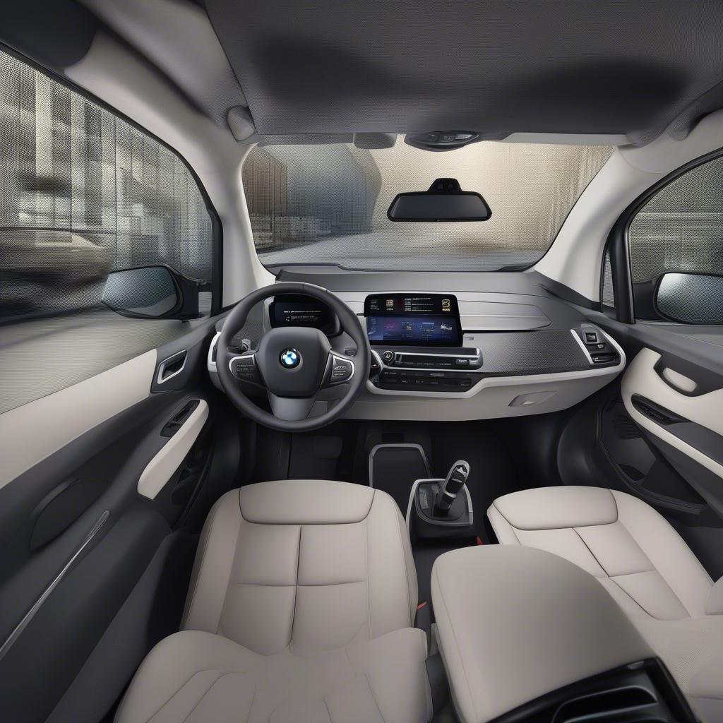 BMW i3 REx: Nội thất sang trọng