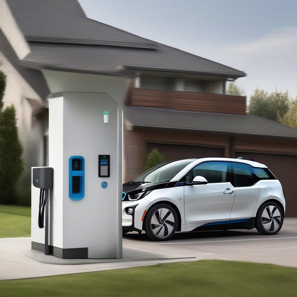 BMW i3 Sạc Điện Tại Nhà