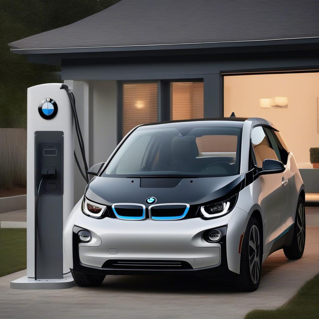 BMW i3: Sạc pin tiện lợi tại nhà