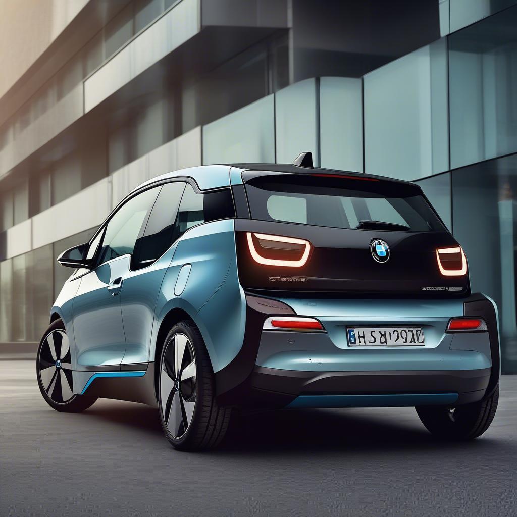 Thiết kế ngoại thất ấn tượng của BMW i3