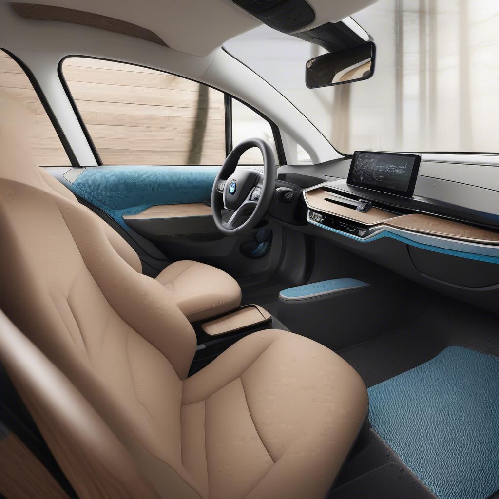 BMW i3 Urban Suite sử dụng vật liệu tái chế