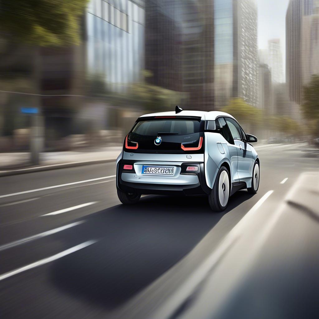 BMW i3 Vận Hành Linh Hoạt Trên Đường Phố