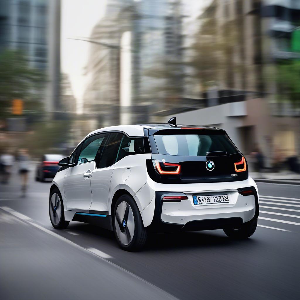 BMW i3 vận hành linh hoạt trong đô thị