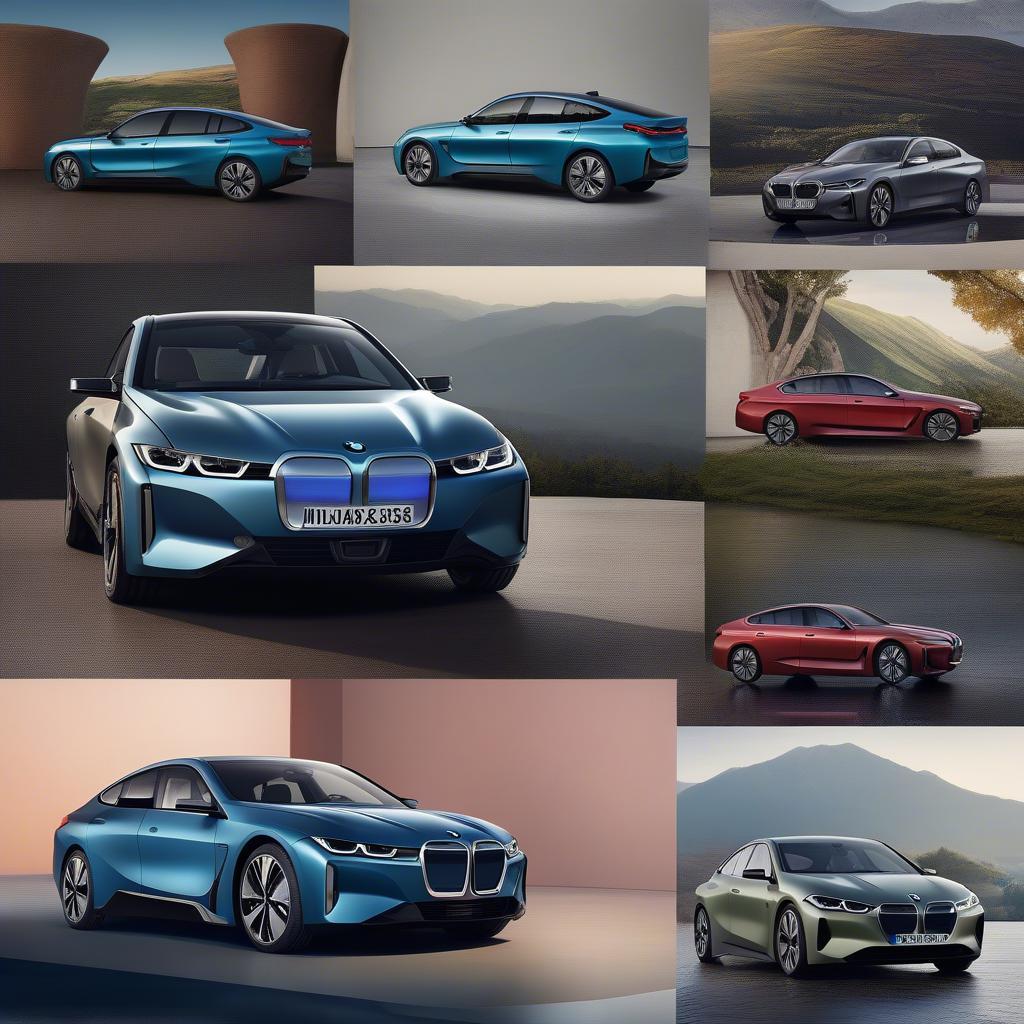 BMW i4 Màu Sắc Đa Dạng