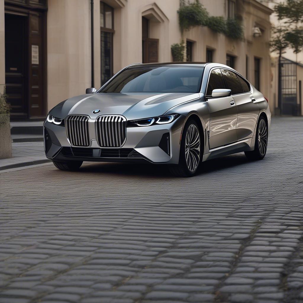 Ngoại thất BMW i7 2018 sang trọng và hiện đại