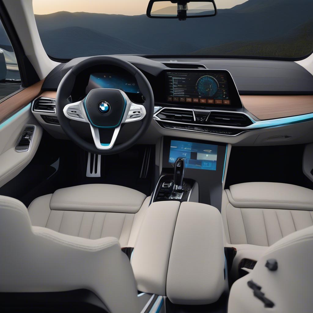 BMW i7 Công Nghệ