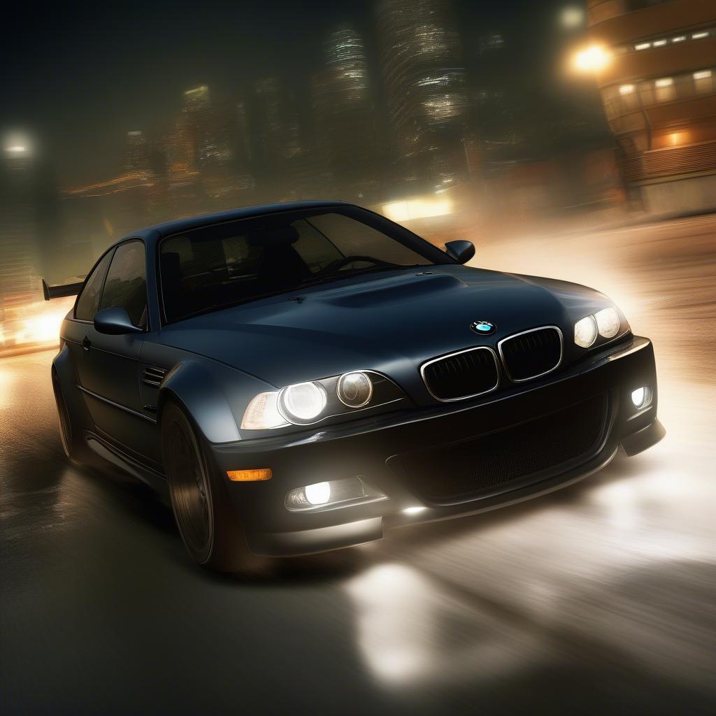 BMW M3 E46 Drifting trong NFS Most Wanted