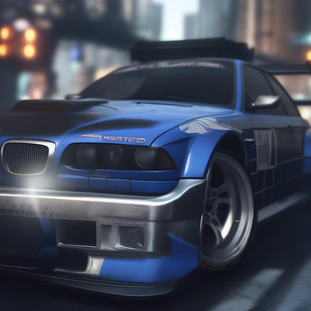 BMW M3 GTR NFS Most Wanted 2015 Ngoại Hình