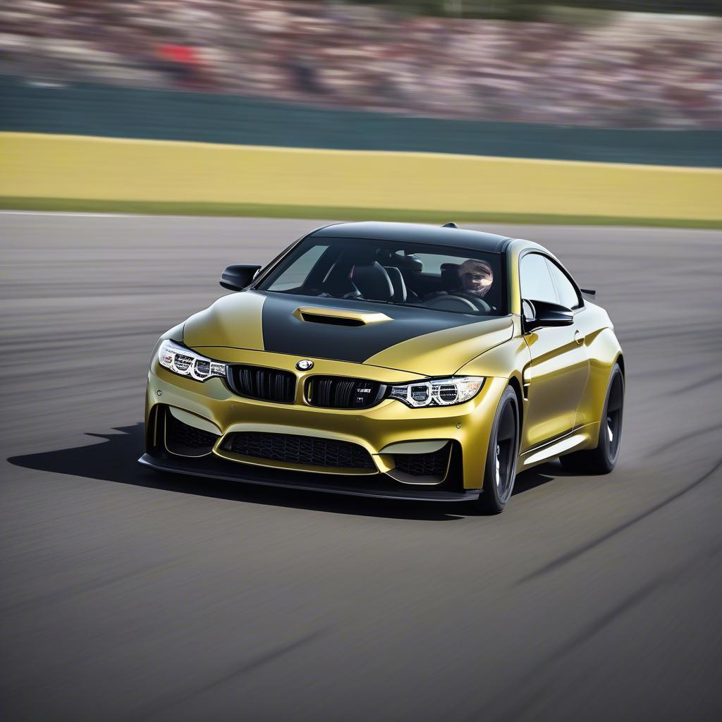 BMW M4 Coupe: Hiệu năng mạnh mẽ trên đường đua