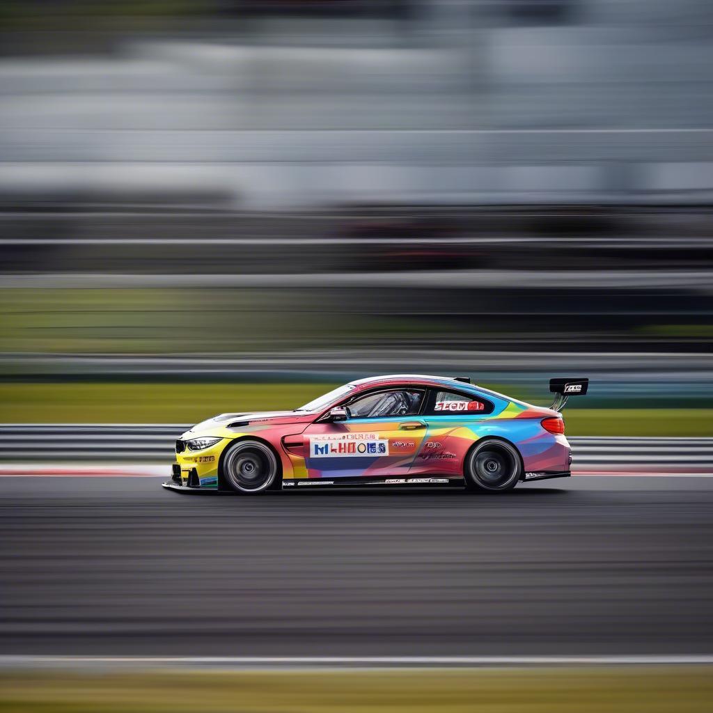 BMW M4 DTM trên đường đua