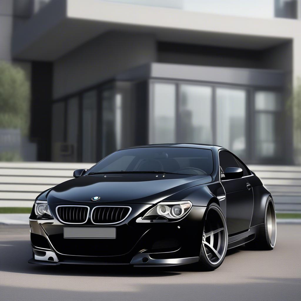 BMW M6 2008 Body Kit Độ Xe