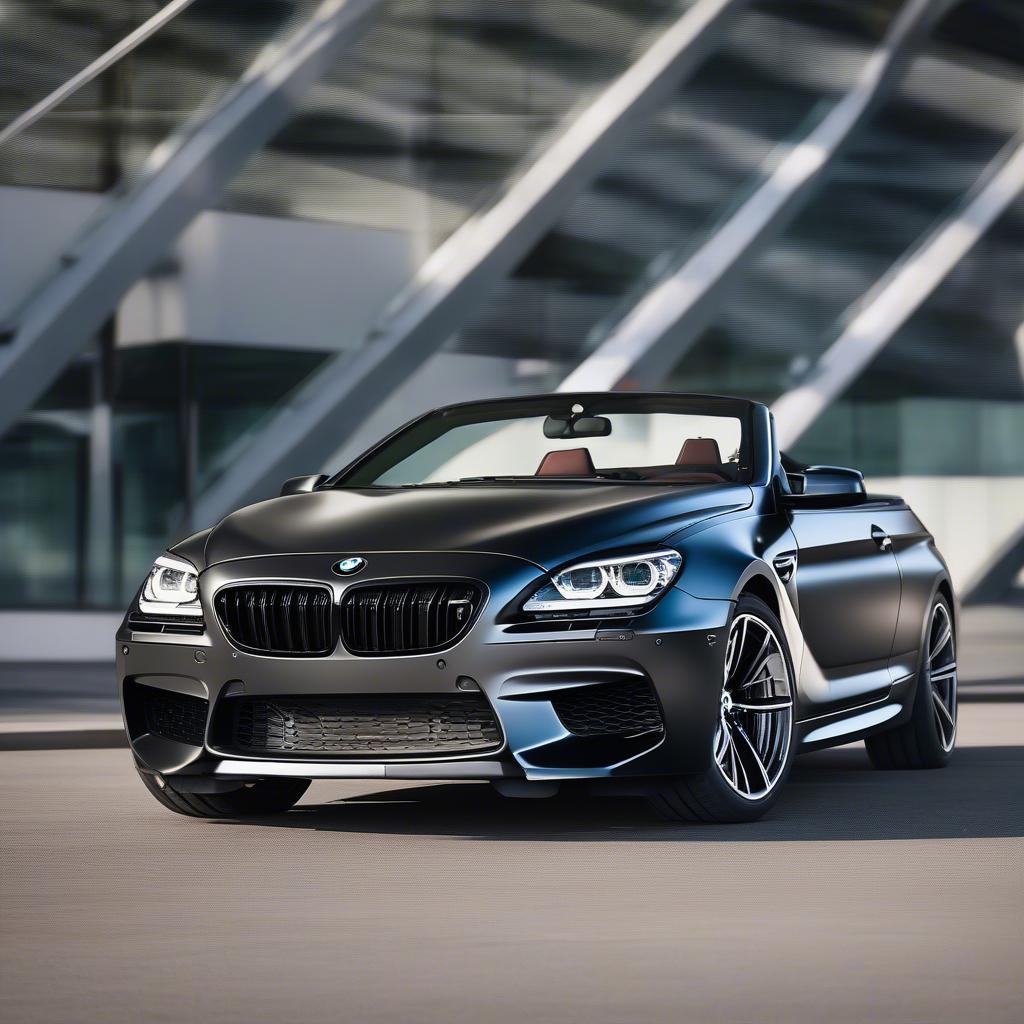 BMW M6 Mui Trần: Thiết kế ngoại thất mạnh mẽ và cuốn hút