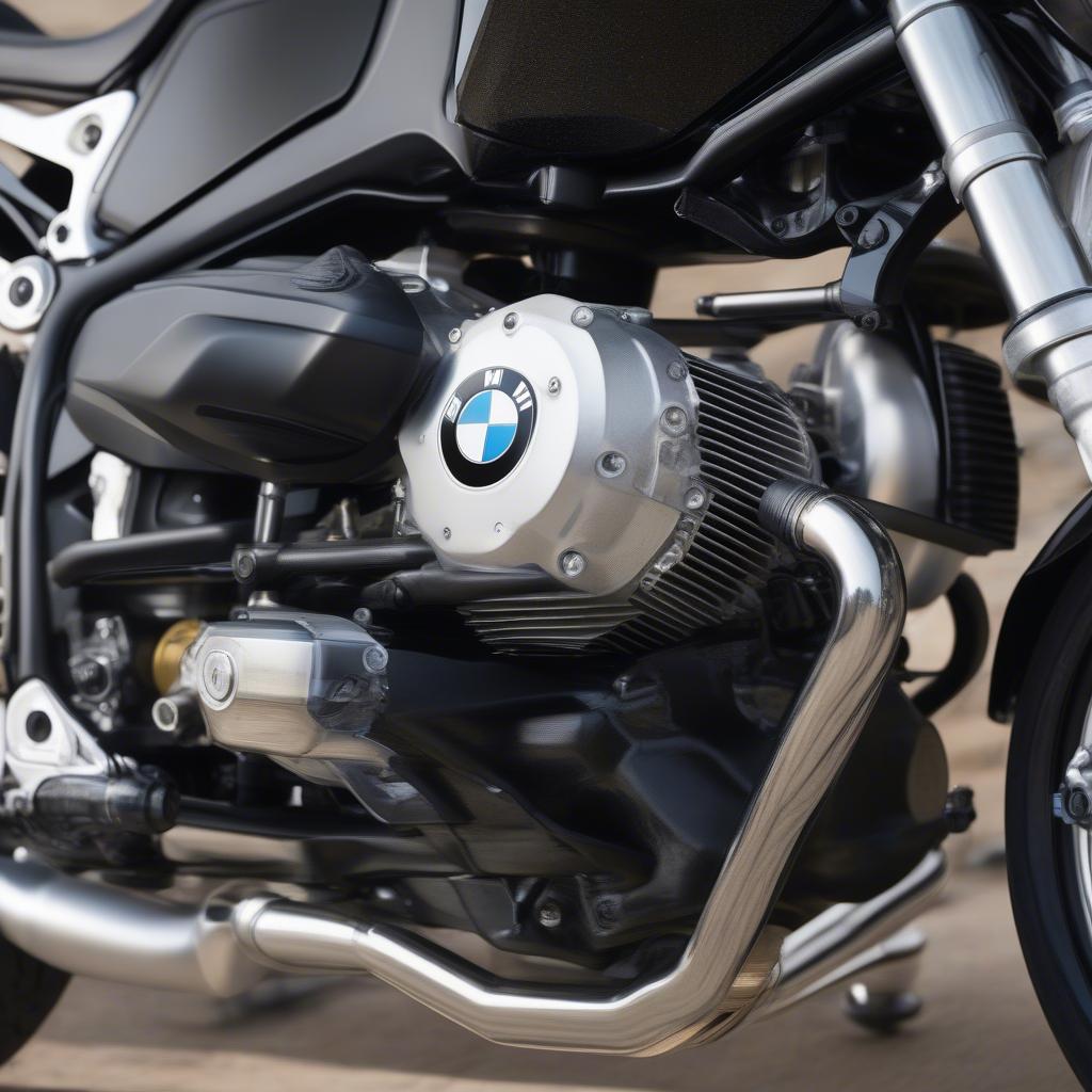 Động cơ Boxer mạnh mẽ của BMW R nineT