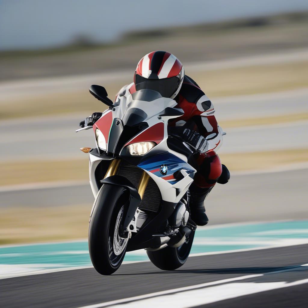 BMW S1000RR trên đường đua