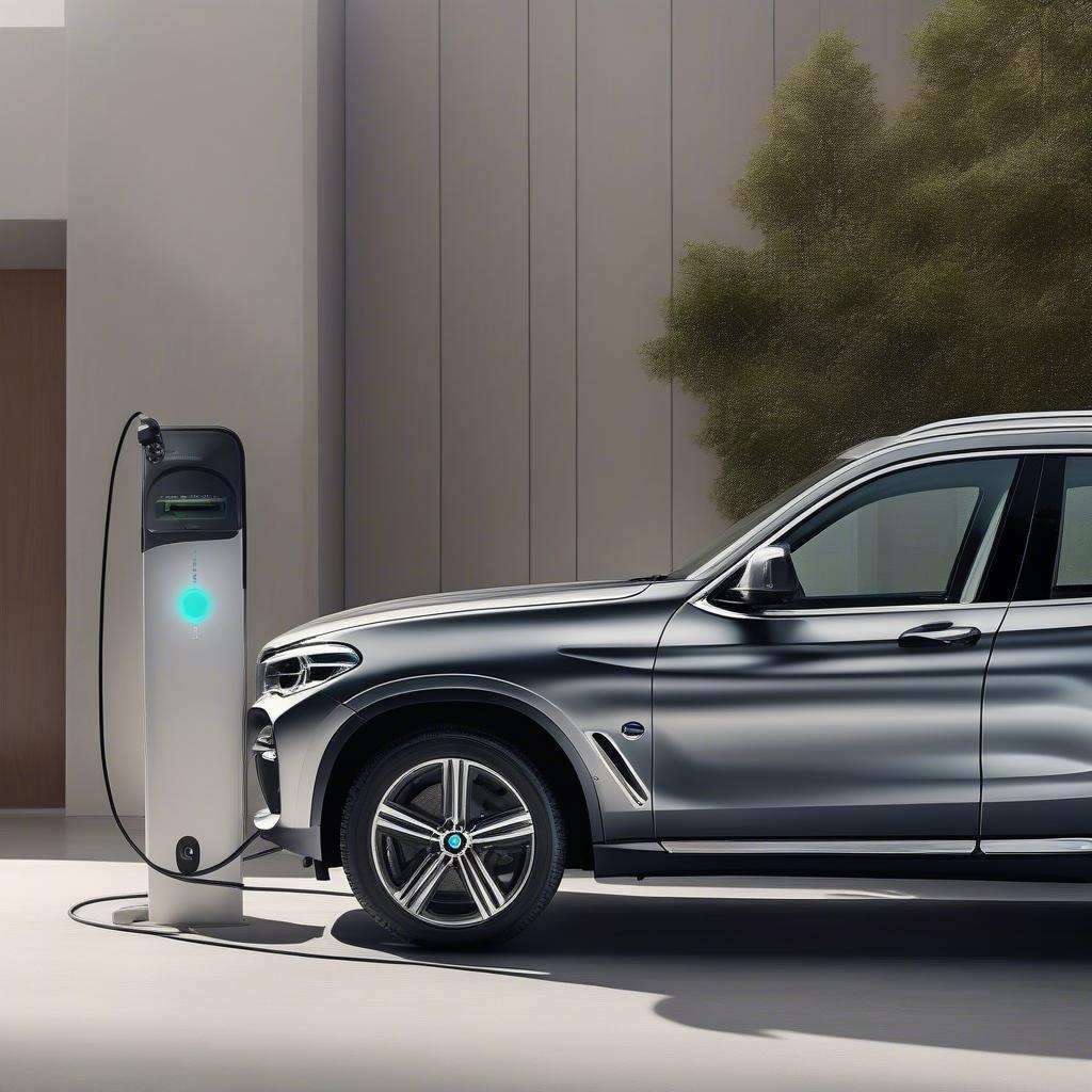 BMW X3 Plug-in Hybrid sạc điện