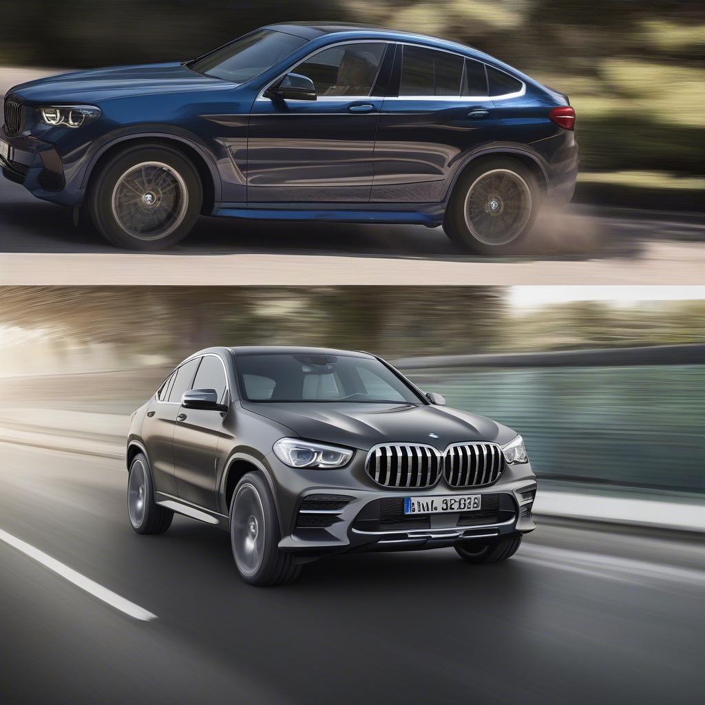 BMW X4 và Mercedes GLC-Class So Sánh