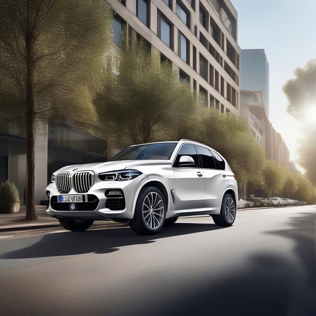 BMW X5 30d nổi bật trên đường