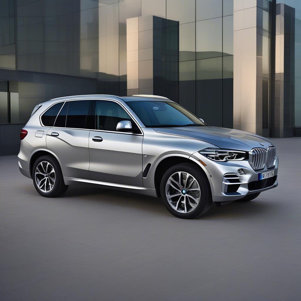 Ngoại thất sang trọng của BMW X5 Hybrid