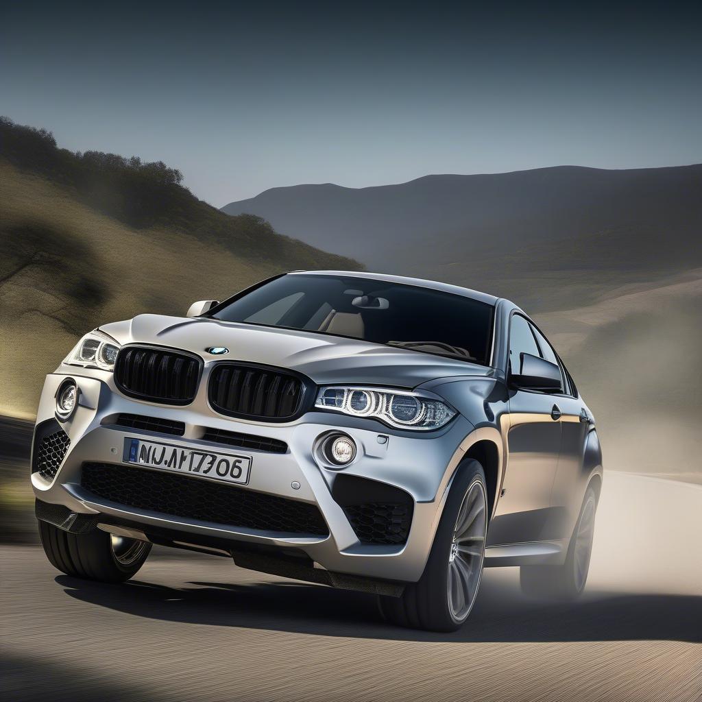 Ngoại thất BMW X6 M Sport 2017