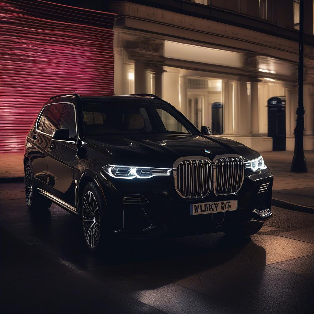 BMW X7 UK Thành Phố Về Đêm