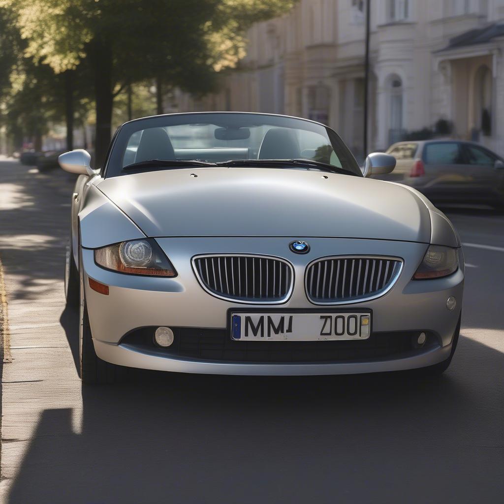 BMW Z4 2004 cũ: Thiết kế ngoại thất