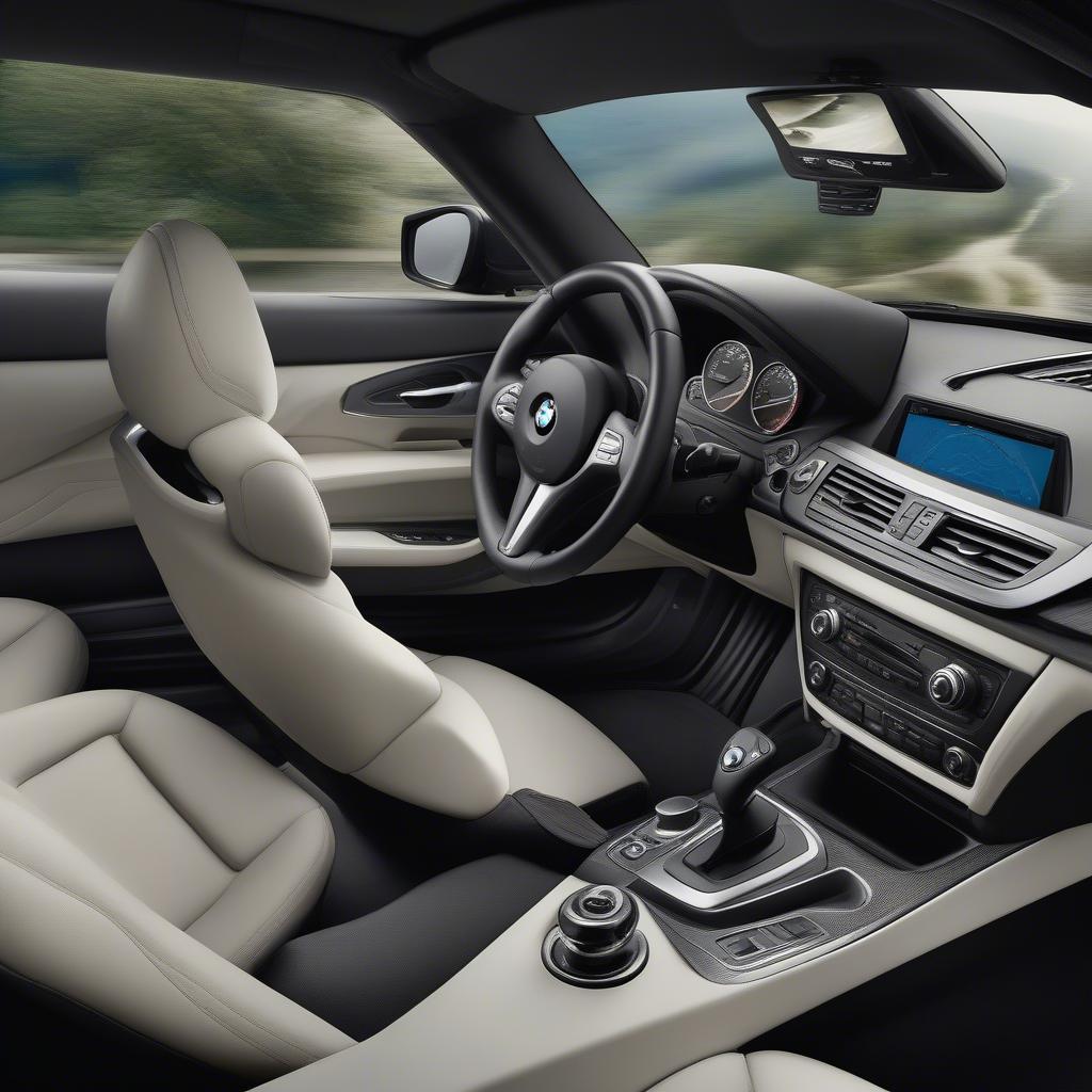 BMW Z4 2011: Nội thất sang trọng và công nghệ tiên tiến