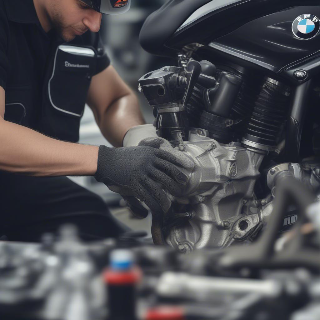 Chuyên sửa chữa moto BMW tại BMW Cầu Giấy