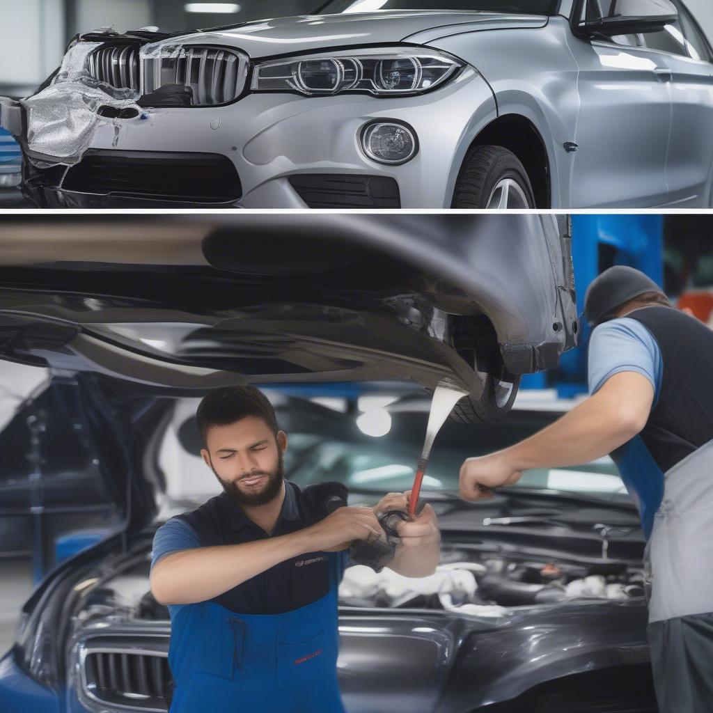 Các dịch vụ tại xưởng sửa chữa BMW