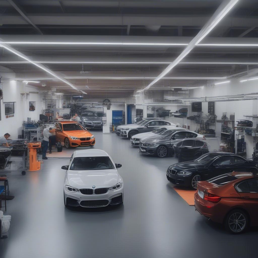 Garage chuyên sửa BMW uy tín