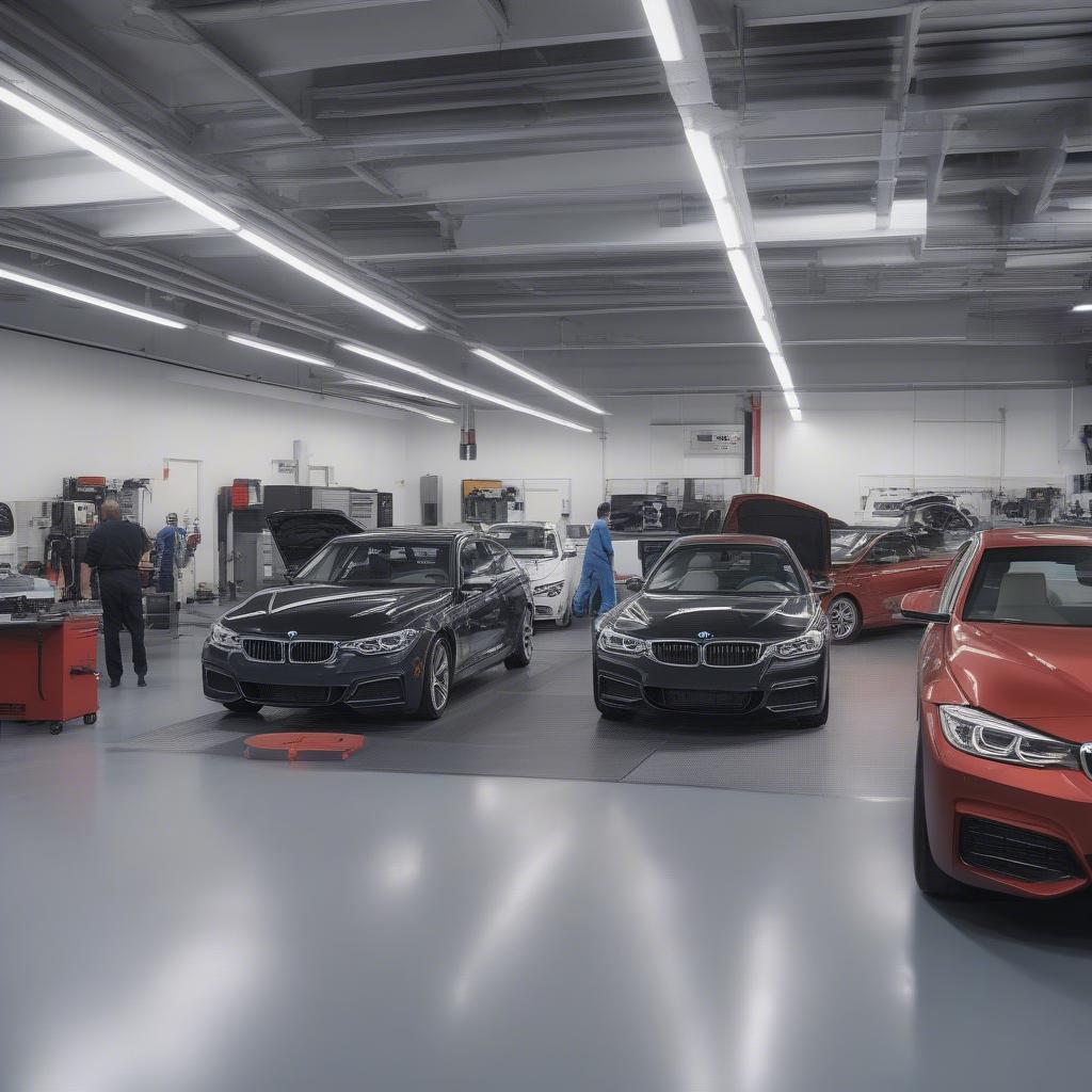 Garage sửa chữa BMW uy tín