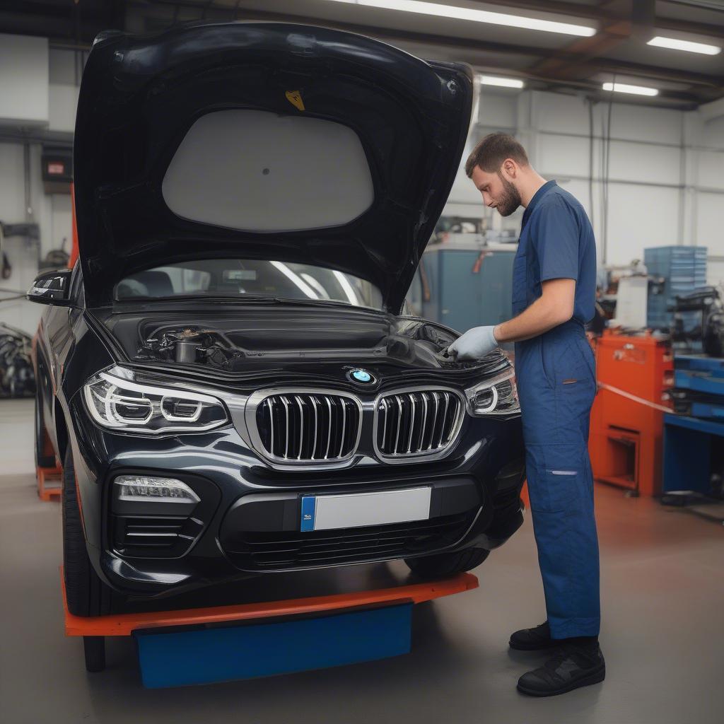 Kiểm tra lịch sử bảo dưỡng BMW X4 cũ