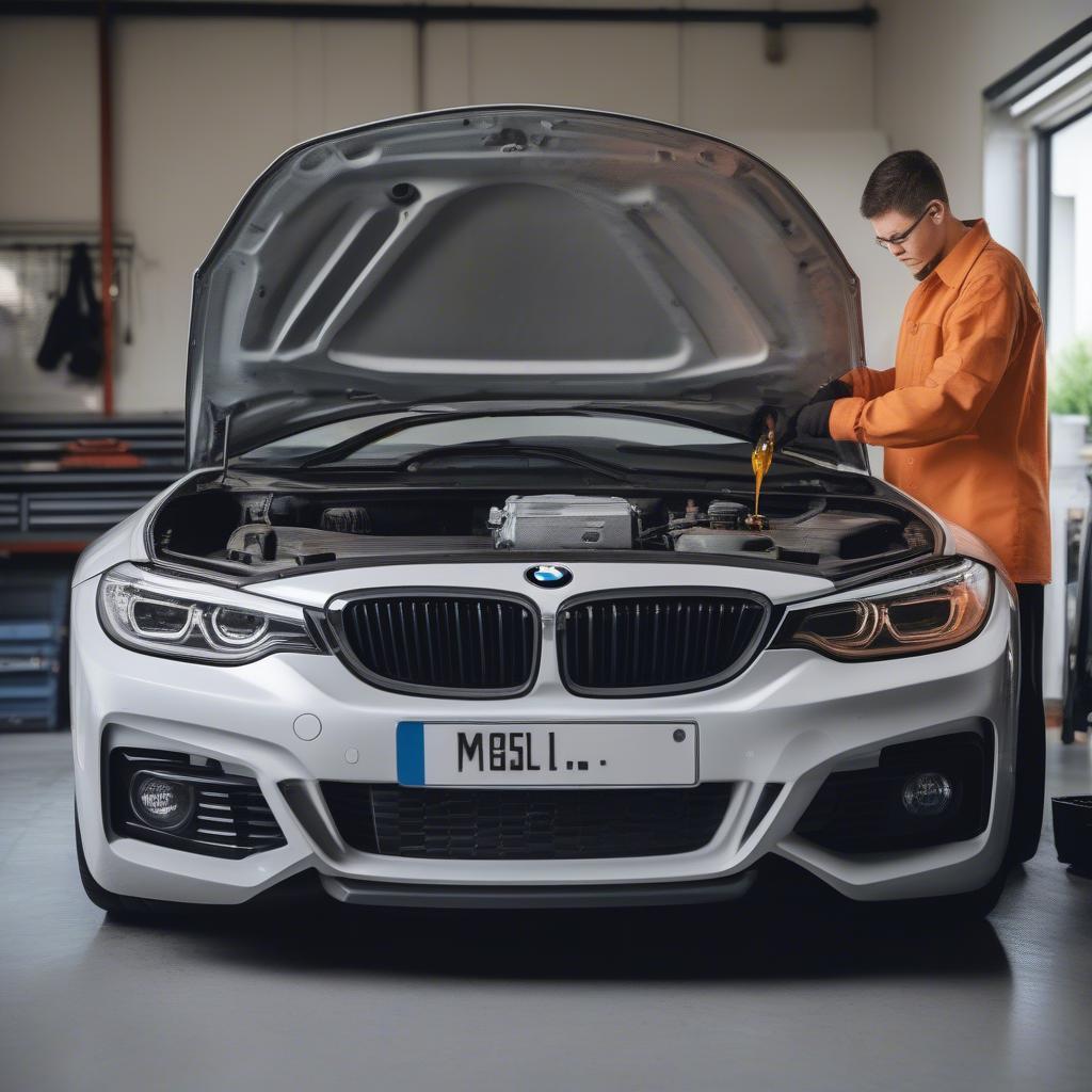 Kiểm tra xe BMW tại nhà