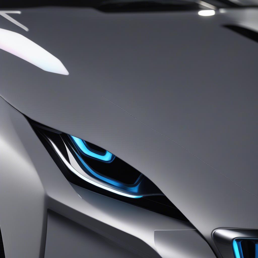 Logo BMW Phát Sáng trên Xe BMW i8